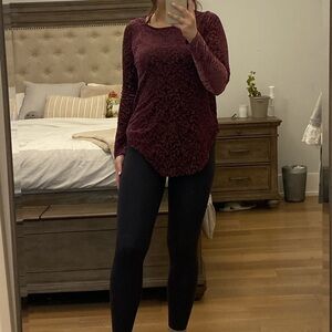 Karen Kane Purple Top